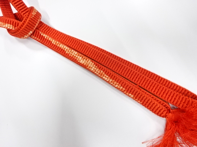 正絹　手組帯締め